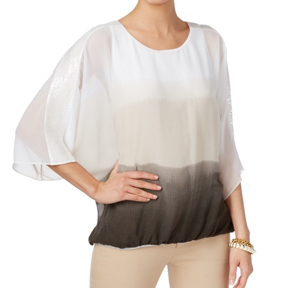 macys petite alfani tops